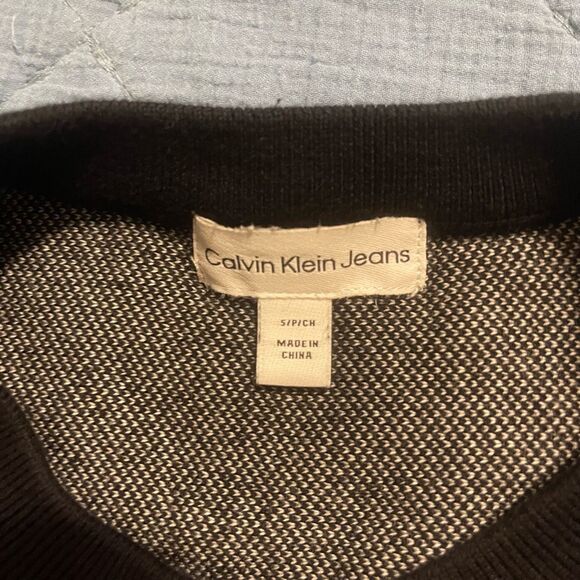 Calvin Klein Jeans Logo Spellout Sweater S - Picture 4 of 8